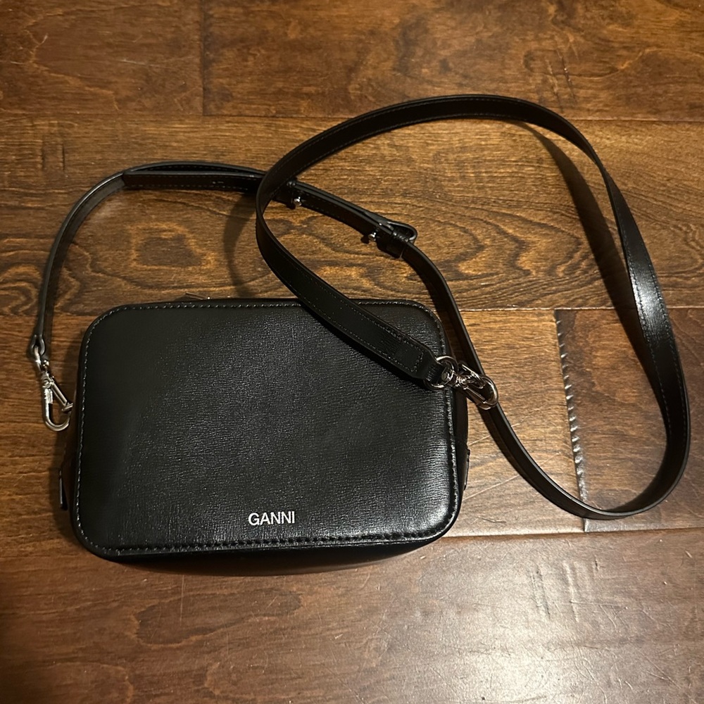 GANNI Women's Recycled Leather Small Bag